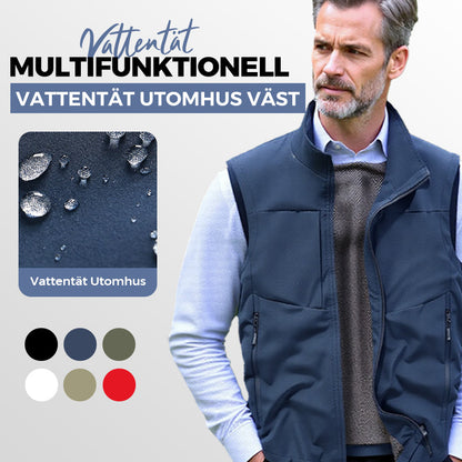 ⏳ 50% RABATT Slutar Snart💥Multifunktionell Vattentät Utomhus Väst för Män
