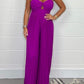 🌷Lägsta pris för nya modeller  🌷Pure färg tub topp jumpsuit