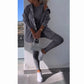 🥰Säsongserbjudande till superlågt pris🥰Cardigan med huva, väst, byxor. Sweatshirt 3-delat set💗
