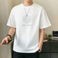 🔥hot Försäljning 👕 Herr sommar avslappnad fit crew hals t-shirt