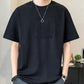 🔥hot Försäljning 👕 Herr sommar avslappnad fit crew hals t-shirt