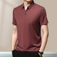 🎁 Hot Sale 49% OFF ⏳ Casual T-shirt för män med revers som andas och är rynkfri