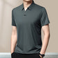🎁 Hot Sale 49% OFF ⏳ Casual T-shirt för män med revers som andas och är rynkfri