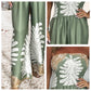 🔥50% rabatt🔥Kvinnors sexiga sommar tryckt lös passform axelbandslös jumpsuit