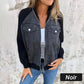 🥰Säsongserbjudande till superlågt pris🥰🔥Dragkedjejacka i denim för kvinnor