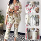 🥰Säsongserbjudande till superlågt pris🥰Casual tvådelat set med blommigt tryck