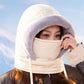 ✨Få 50% rabatt💖Unisex plädvärmande heltäckande vindskyddande hatt med öronlappar