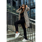 🌷Nyheter för hösten 50% rabatt✨Trendig kappa med zebra- och leopardmönster för kvinnor