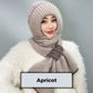 ✨Få 50% rabatt💖Damers integrerade öronskyddande vindtäta möss-scarf