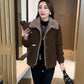 ✨Få 50% rabatt💖Women’s Versatile Thickened Plush-lined Warm Parka Jacket（Free Shipping）