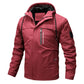❄️Winter Specials❄️ Fritidsjacka för män Windbreaker med tjock huva