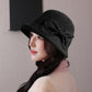 ✨Få 50% rabatt💖Dam Vinter Varm Elegant Hatt med Slips