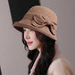 ✨Få 50% rabatt💖Dam Vinter Varm Elegant Hatt med Slips