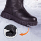 ✨Få 50% rabatt💖Plush Lining Warm Leather Snow Boots