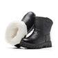 ✨Få 50% rabatt💖Plush Lining Warm Leather Snow Boots