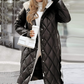 ✨Vintererbjudande💖Women's Winter Hooded Long Coat with Belt