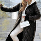 ✨Vintererbjudande💖Women's Winter Hooded Long Coat with Belt
