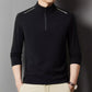 ✨Vintererbjudande💖Men's Tops with Half Zipper and Long Sleeves