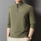 ✨Vintererbjudande💖Men's Tops with Half Zipper and Long Sleeves