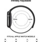Bambu loopback rostfritt stål band för Apple Watch