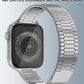 Bambu loopback rostfritt stål band för Apple Watch