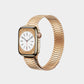 Bambu loopback rostfritt stål band för Apple Watch