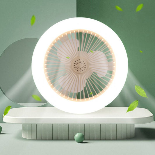 🎁 Hot Sale 50% OFF  ⏳ Pousbo® 2-i-1 LED-fläktlampa för aromaterapi