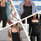 [Gåva till sina] kvinnors långa ärm fyrkantiga halsben jumpsuit