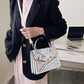 Trevlig gåva! Delikat broderi handväska crossbody väska