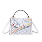 Trevlig gåva! Delikat broderi handväska crossbody väska