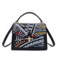 Trevlig gåva! Delikat broderi handväska crossbody väska