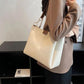Bra gåva! Kvinnors tygväska crossbody axelväska 2-stycksuppsättning