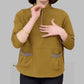 Kvinnors långärmad halv zip pullover