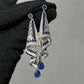 Vintage Satin Stud örhängen