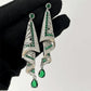 Vintage Satin Stud örhängen