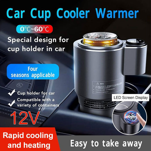 🔥 Sista dagen försäljning 50% 🔥 2-i-1 Smart Car Cup Cooler and Warmer