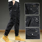 Herrmode Casual Multi-Pocket Apate Sweatpants