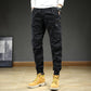 Herrmode Casual Multi-Pocket Apate Sweatpants